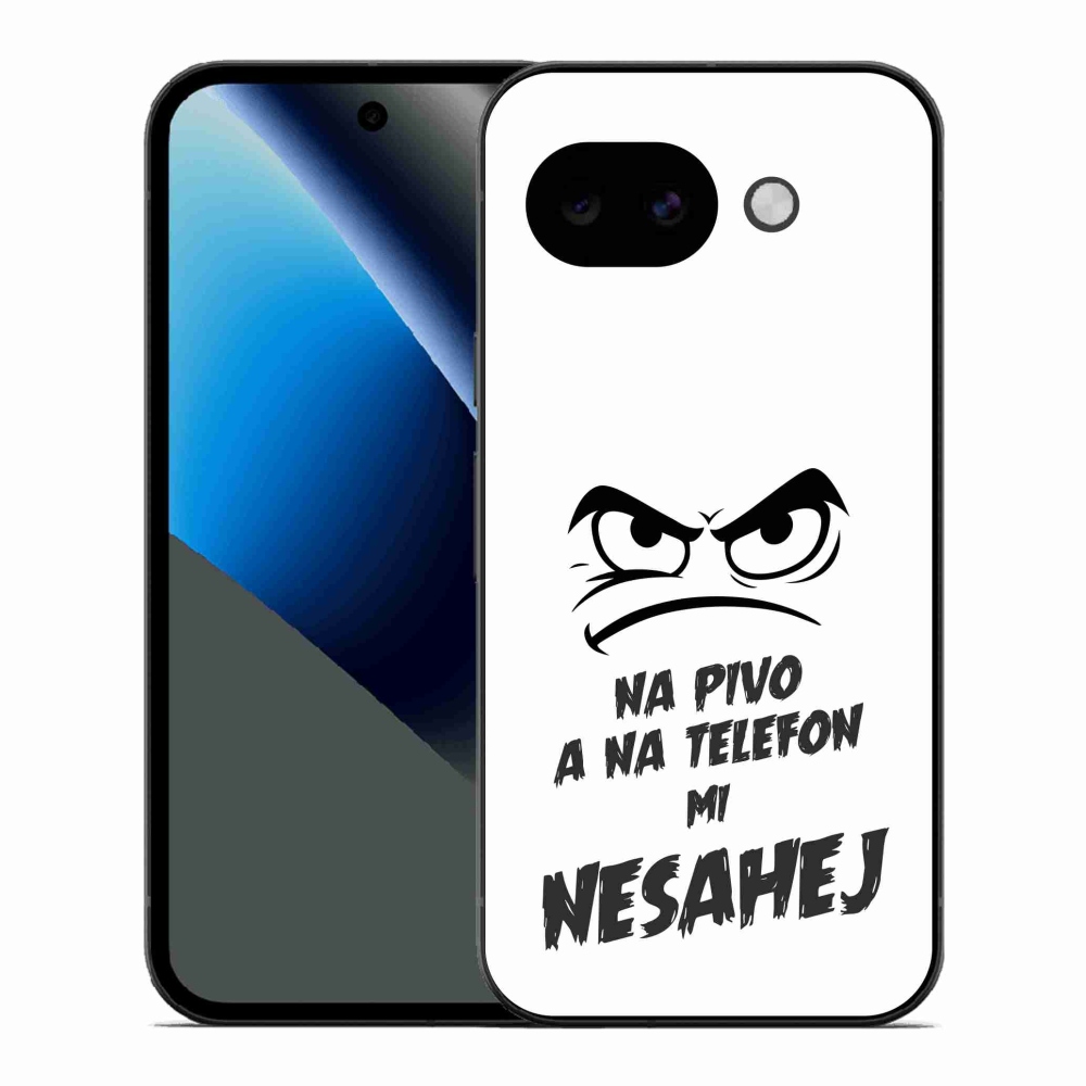 Gélový kryt mmCase na Google Pixel 10a - pivný motív 2 biele pozadie