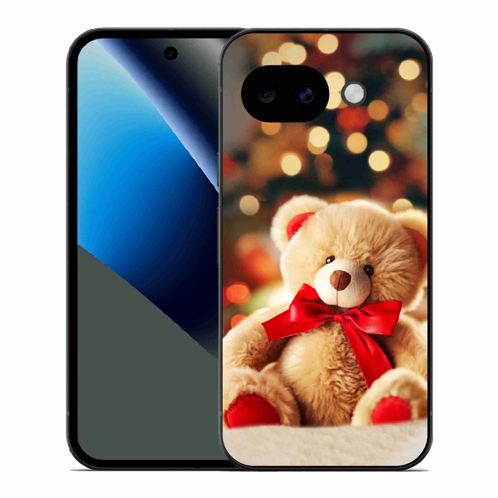 Gélový kryt mmCase na Google Pixel 10a - plyšový medvedík