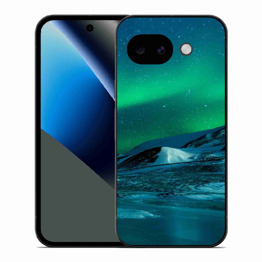 Gélový kryt mmCase na Google Pixel 10a - polárna žiara