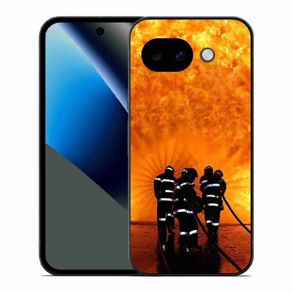 Gélový kryt mmCase na Google Pixel 10a - požiar