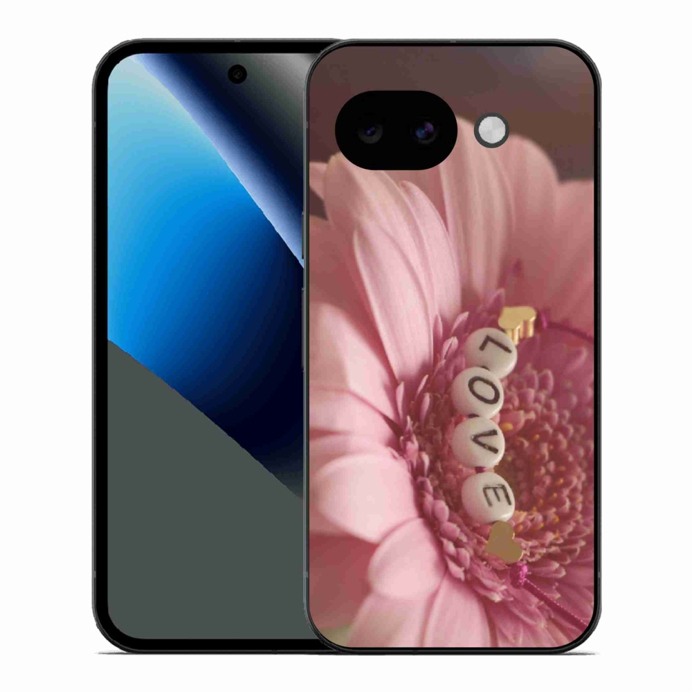 Gélový kryt mmCase na Google Pixel 10a - prívesok love