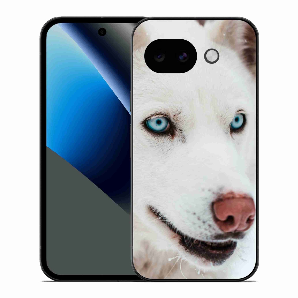 Gélový kryt mmCase na Google Pixel 10a - psí pohľad