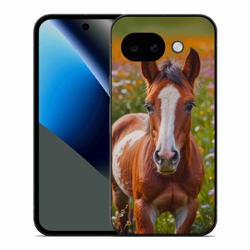 Gélový kryt mmCase na Google Pixel 10a - roztomilé žriebä