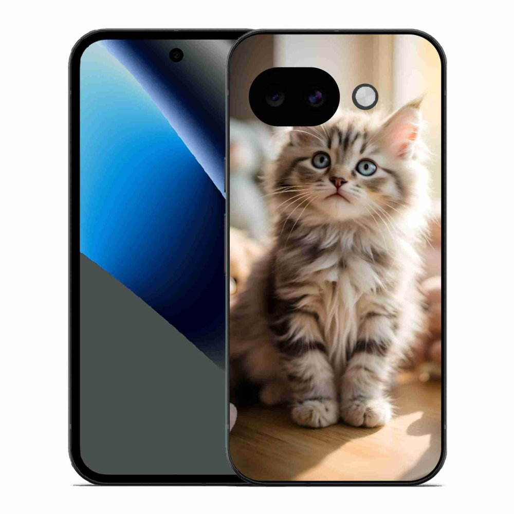 Gélový kryt mmCase na Google Pixel 10a - roztomilé mačiatko 10