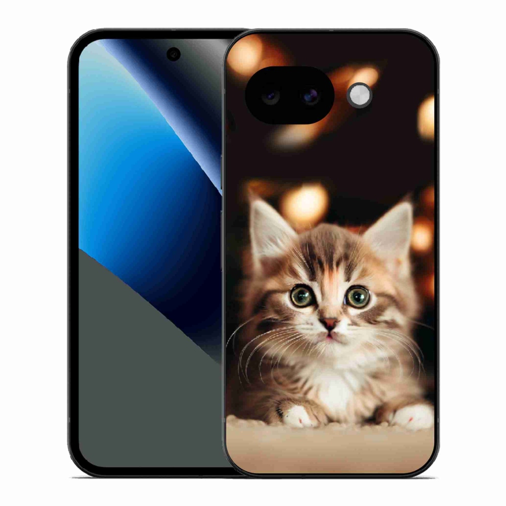 Gélový kryt mmCase na Google Pixel 10a - roztomilé mačiatko 2