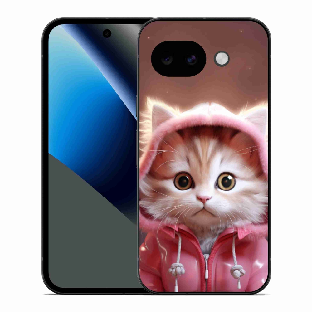 Gélový kryt mmCase na Google Pixel 10a - roztomilé mačiatko 3