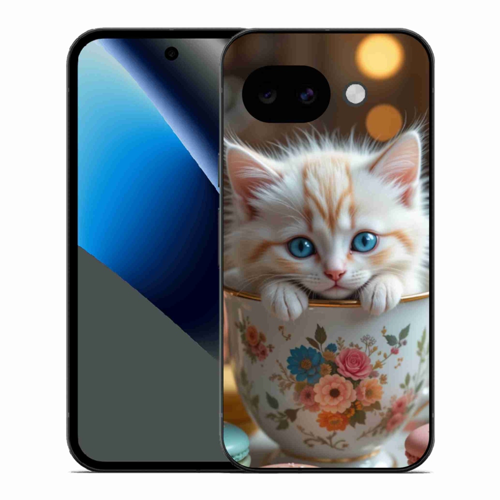 Gélový kryt mmCase na Google Pixel 10a - roztomilé mačiatko 6