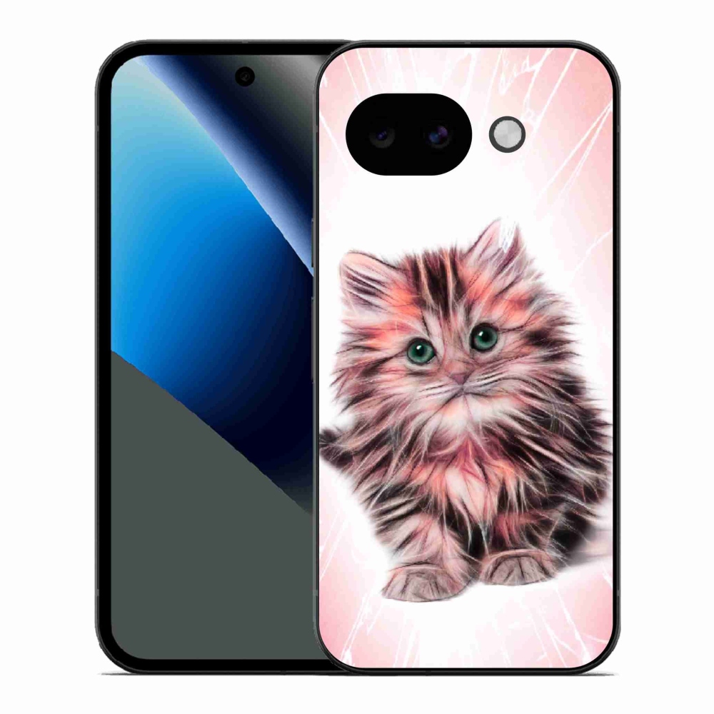 Gélový kryt mmCase na Google Pixel 10a - roztomilé mačiatko