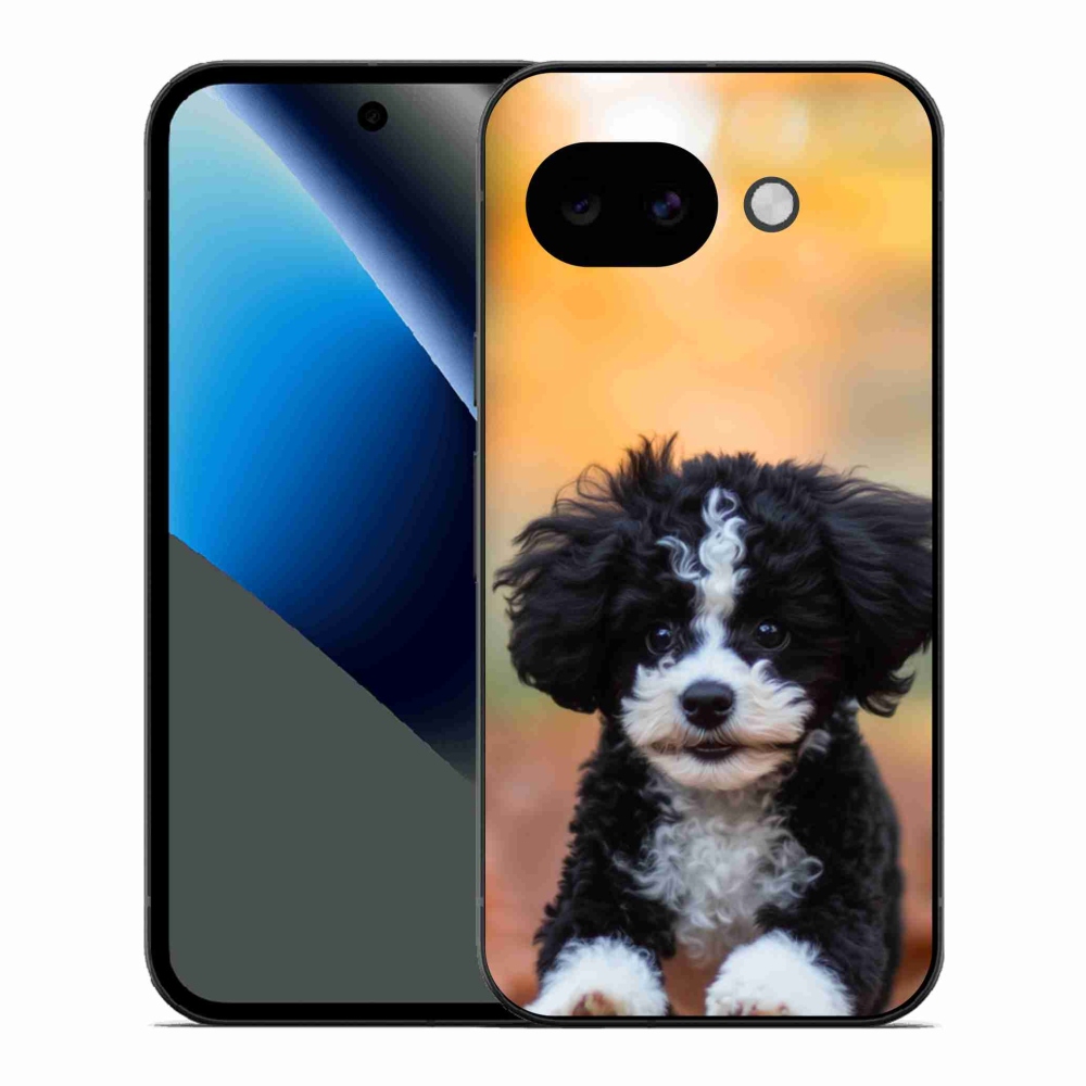 Gélový kryt mmCase na Google Pixel 10a - roztomilé šteňa 2