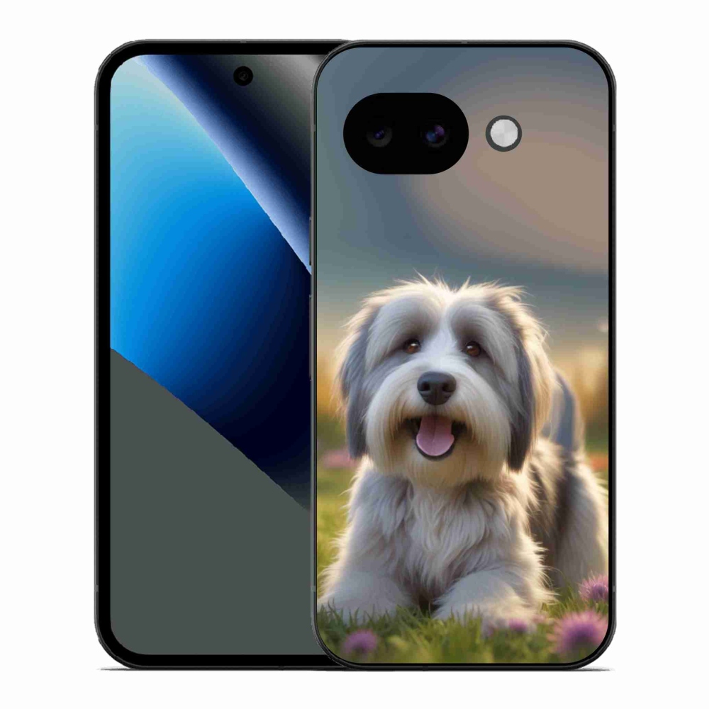 Gélový kryt mmCase na Google Pixel 10a - roztomilý havanský psík