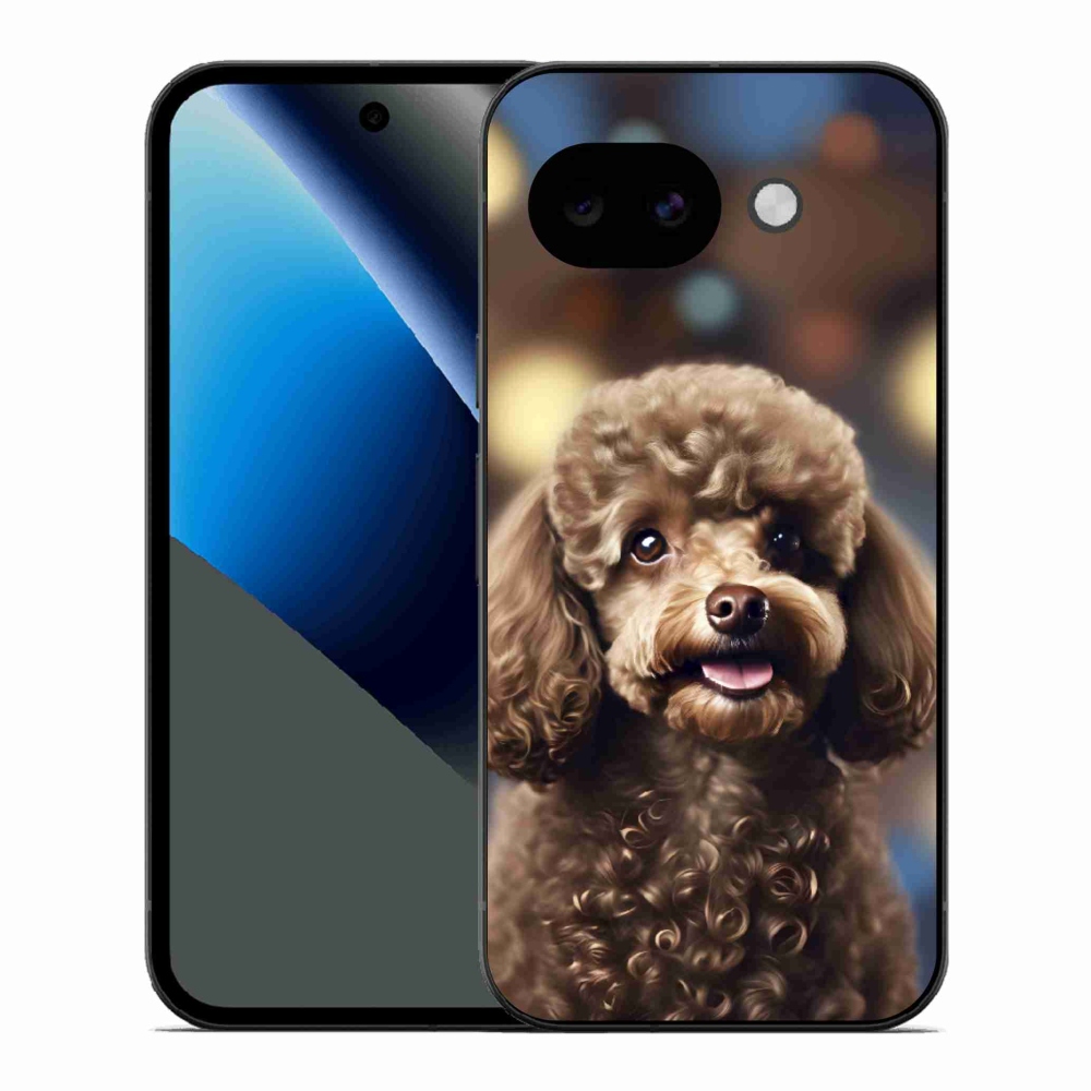 Gélový kryt mmCase na Google Pixel 10a - roztomilý pudel