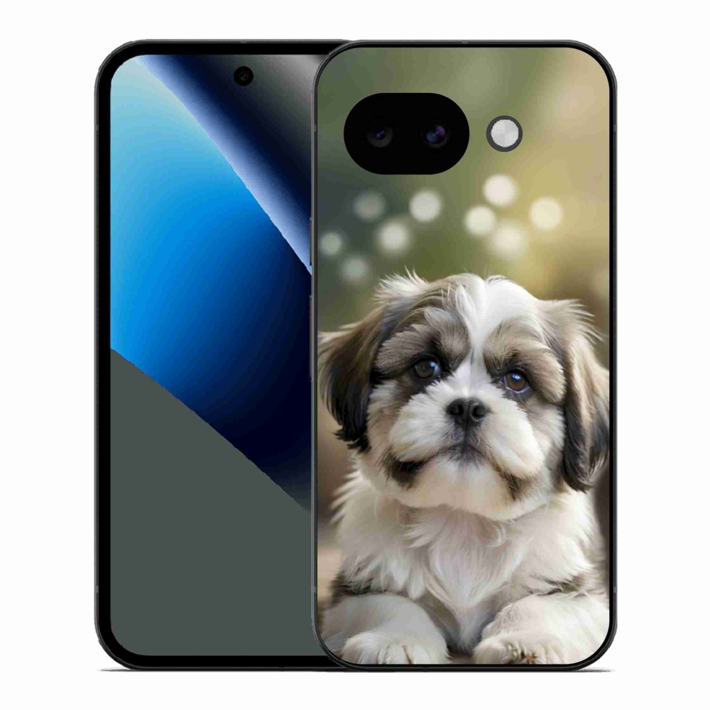 Gélový kryt mmCase na Google Pixel 10a - roztomilý shih-tzu