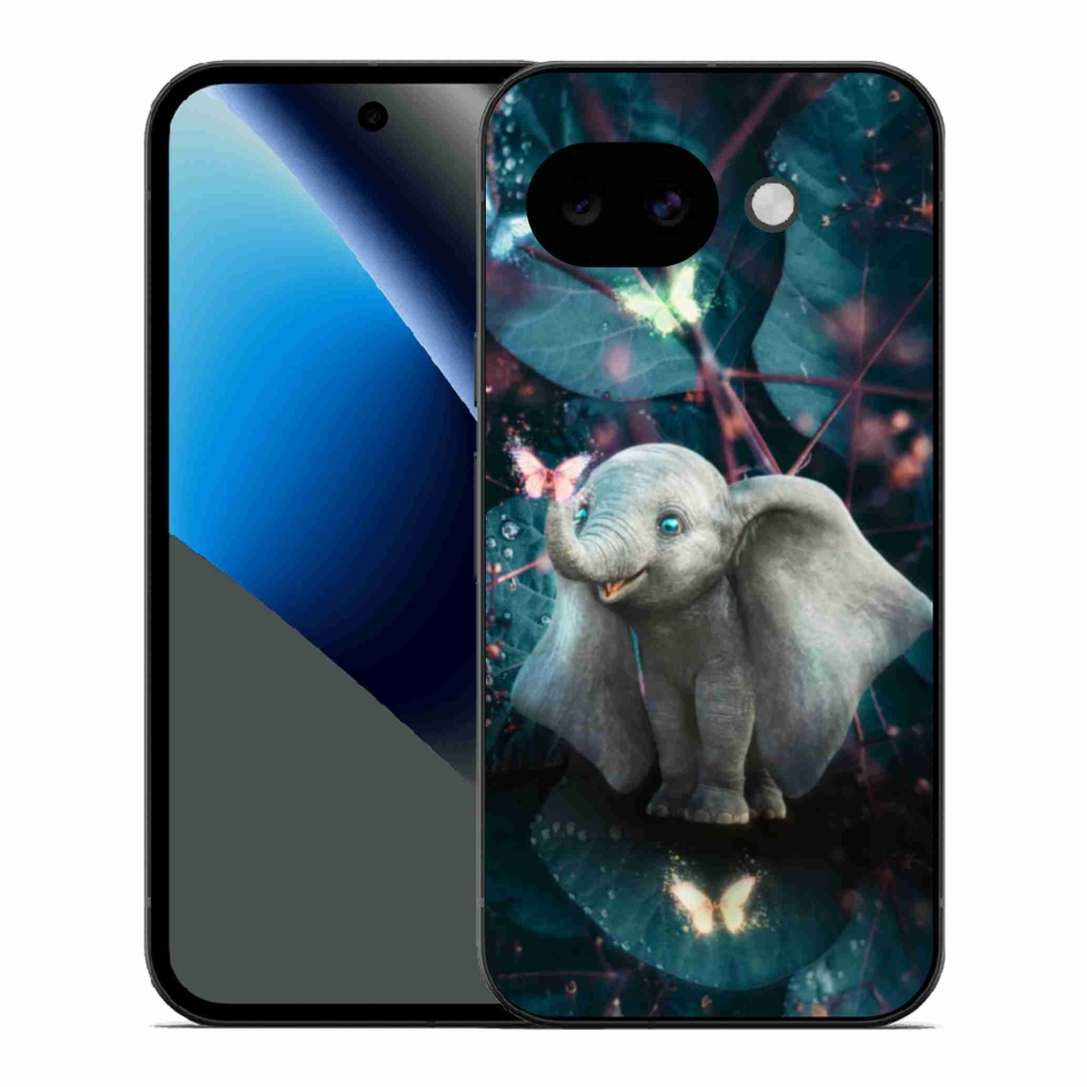 Gélový kryt mmCase na Google Pixel 10a - roztomilý slon