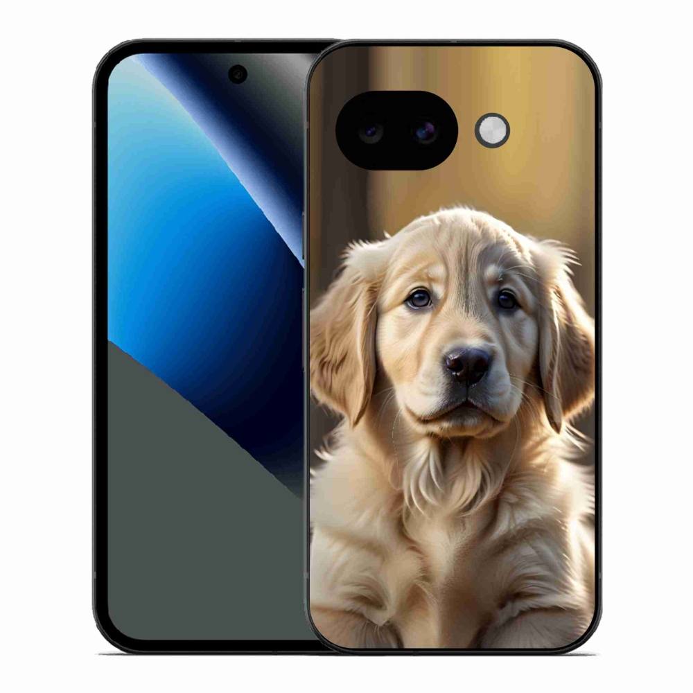Gélový kryt mmCase na Google Pixel 10a - roztomilý zlatý retriever