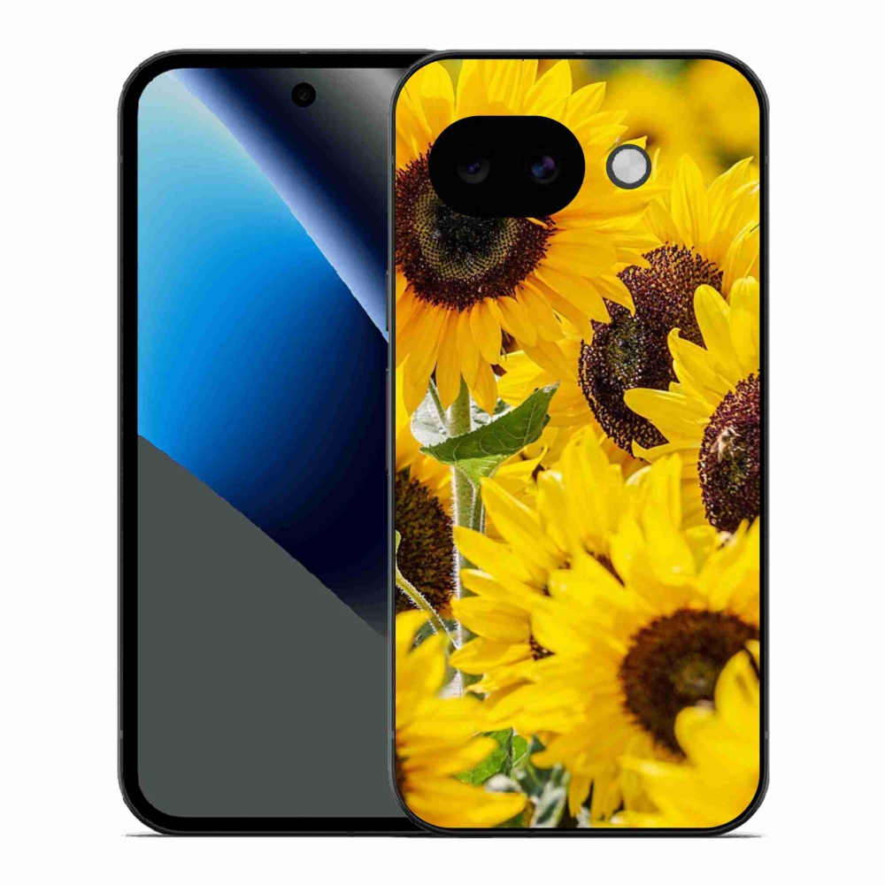 Gélový kryt mmCase na Google Pixel 10a - slnečnica