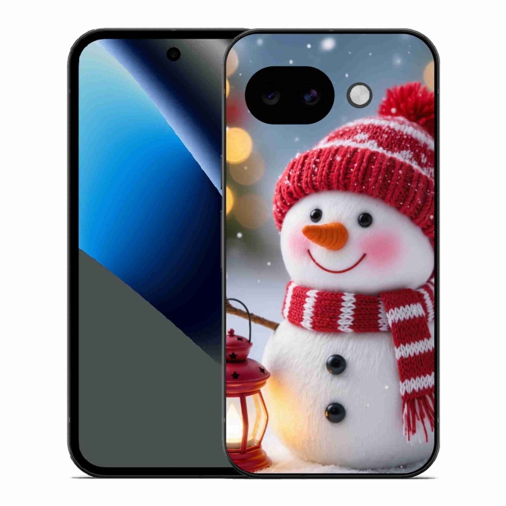 Gélový kryt mmCase na Google Pixel 10a - snehuliak 2