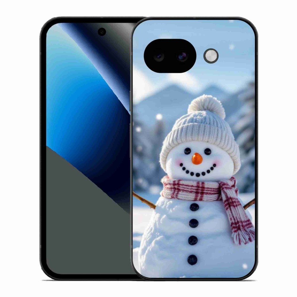 Gélový kryt mmCase na Google Pixel 10a - snehuliak 3