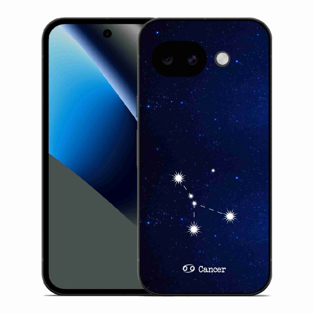 Gélový kryt mmCase na Google Pixel 10a - súhvezdie Raka