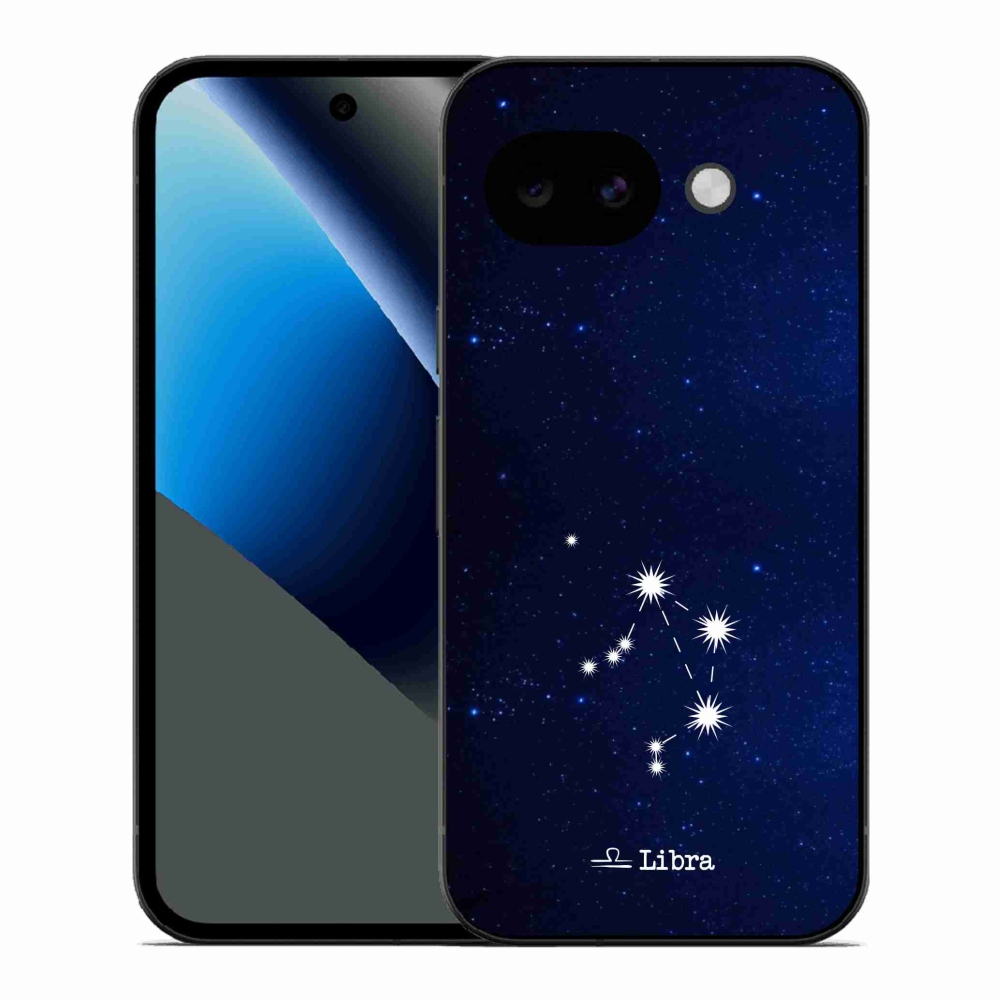 Gélový kryt mmCase na Google Pixel 10a - súhvezdie Váhy