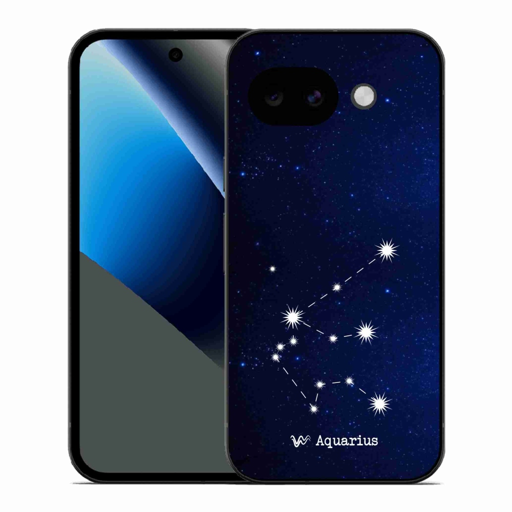 Gélový kryt mmCase na Google Pixel 10a - súhvezdie Vodnára