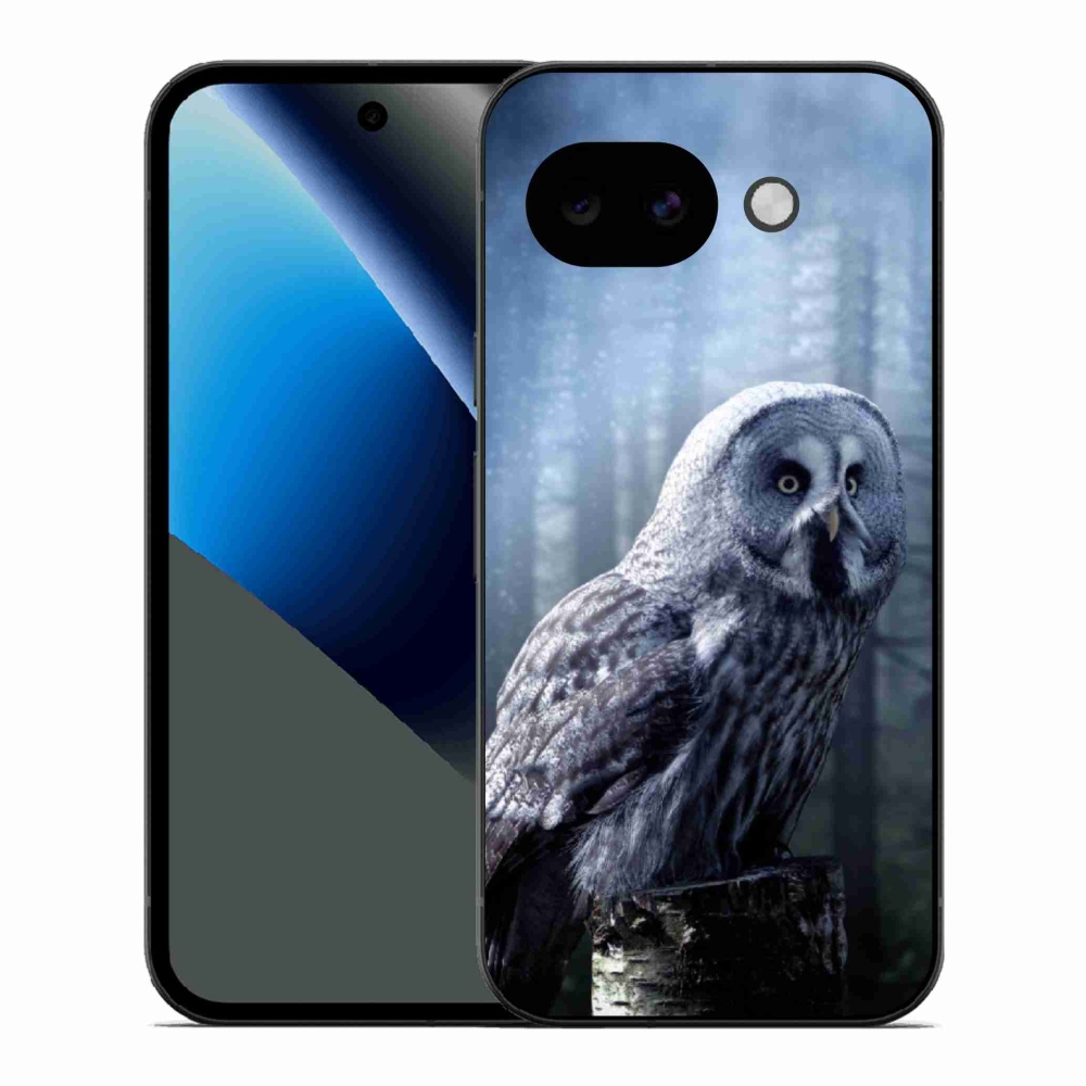 Gélový kryt mmCase na Google Pixel 10a - sova