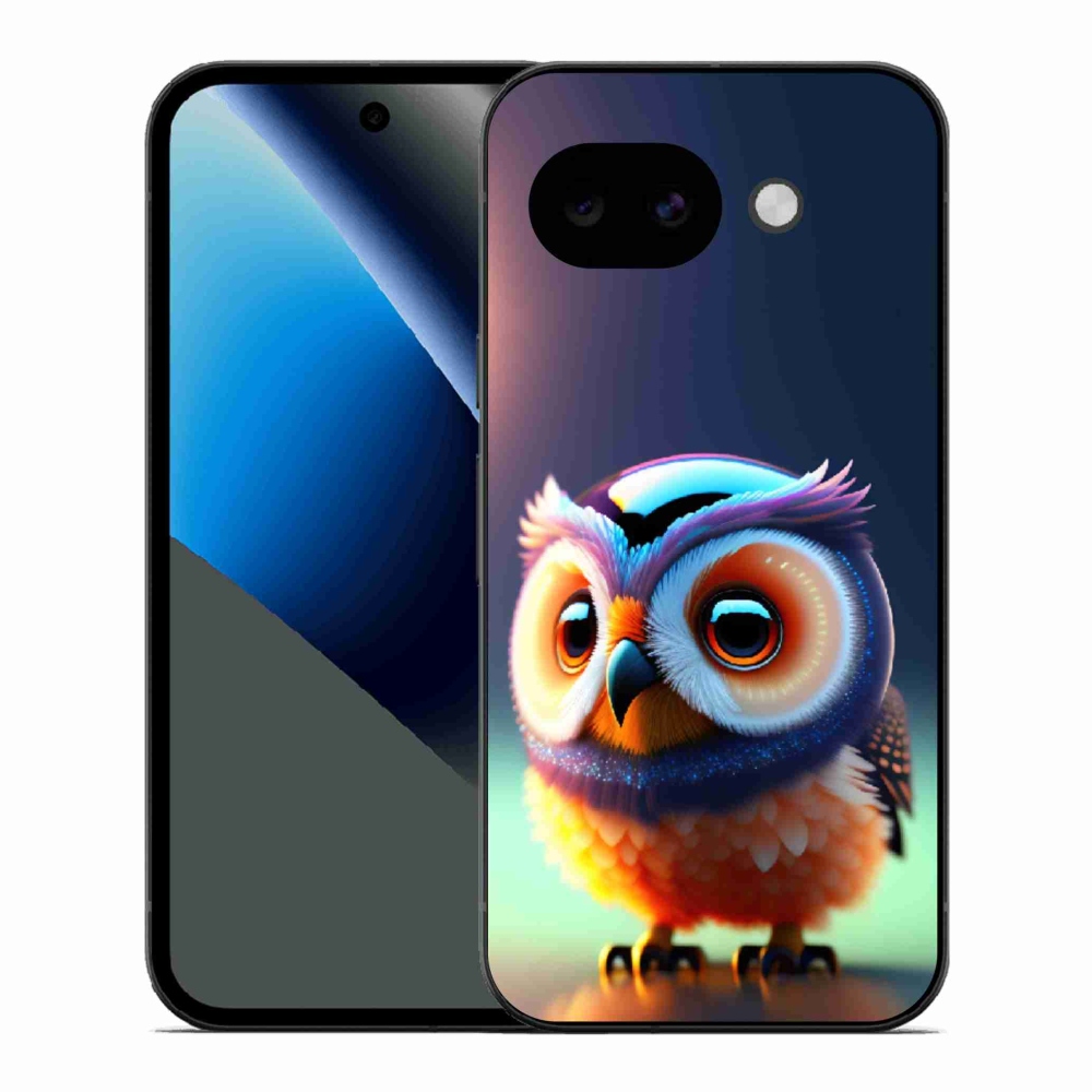 Gélový kryt mmCase na Google Pixel 10a - sovička