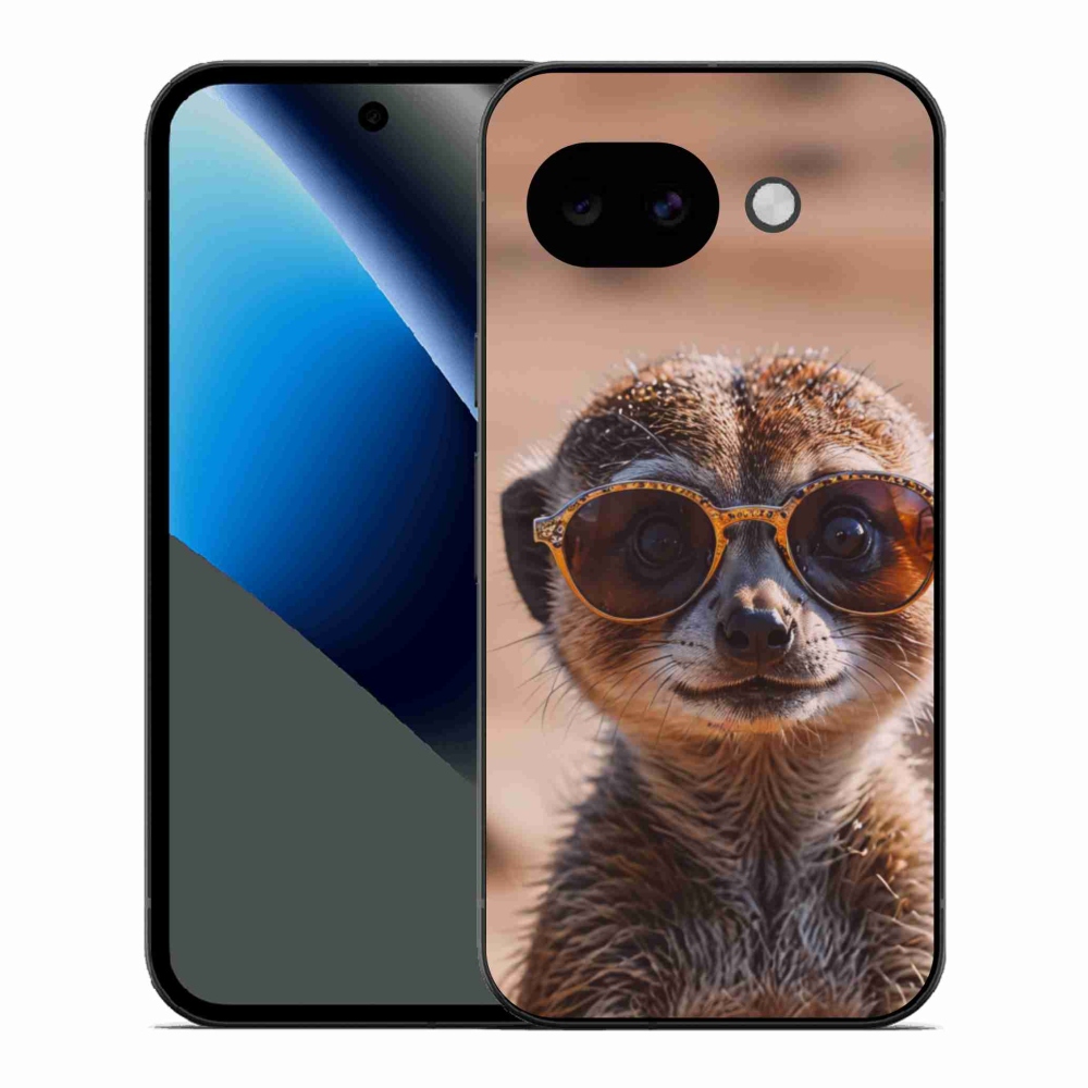 Gélový kryt mmCase na Google Pixel 10a - štýlová surikata