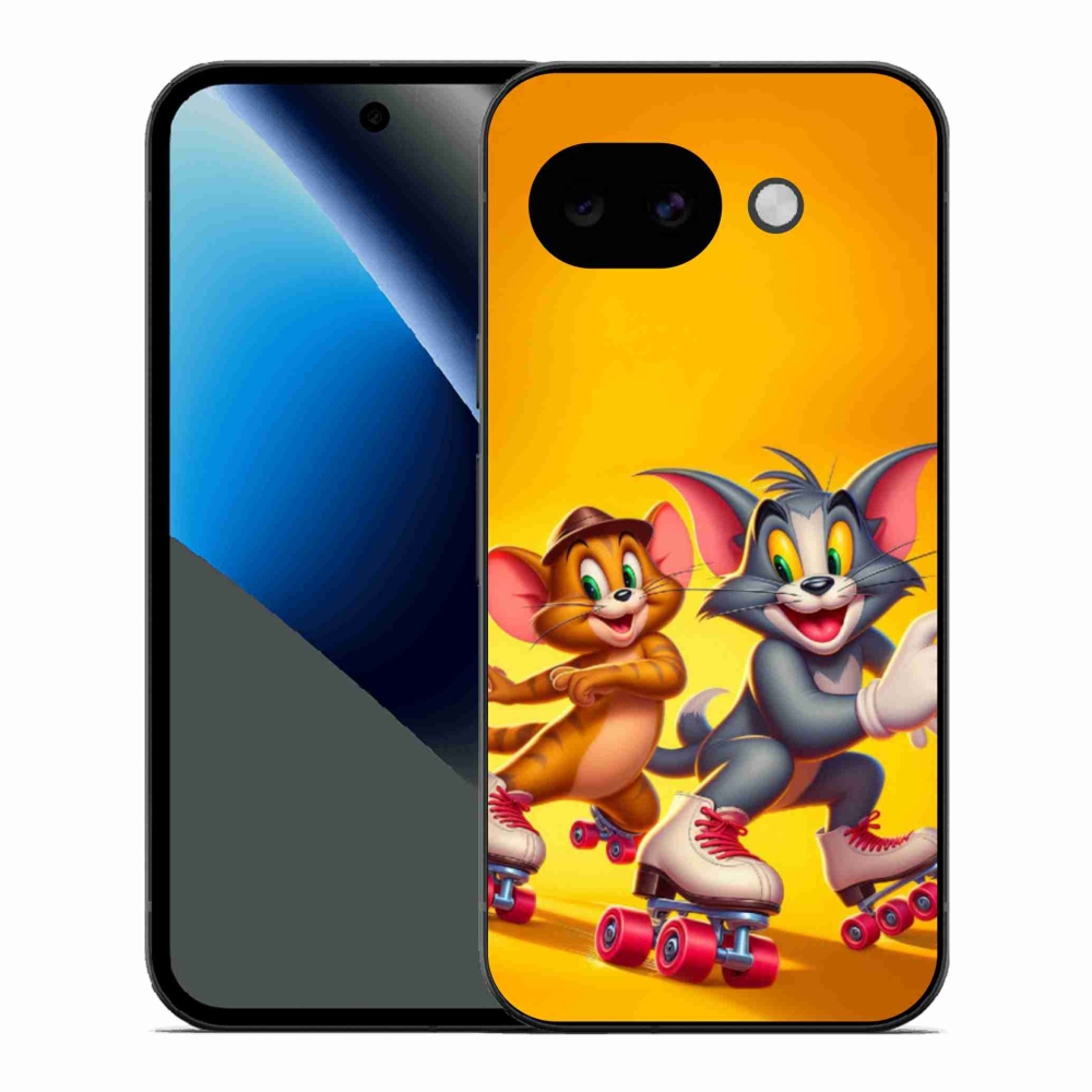 Gélový kryt mmCase na Google Pixel 10a - tom a jerry