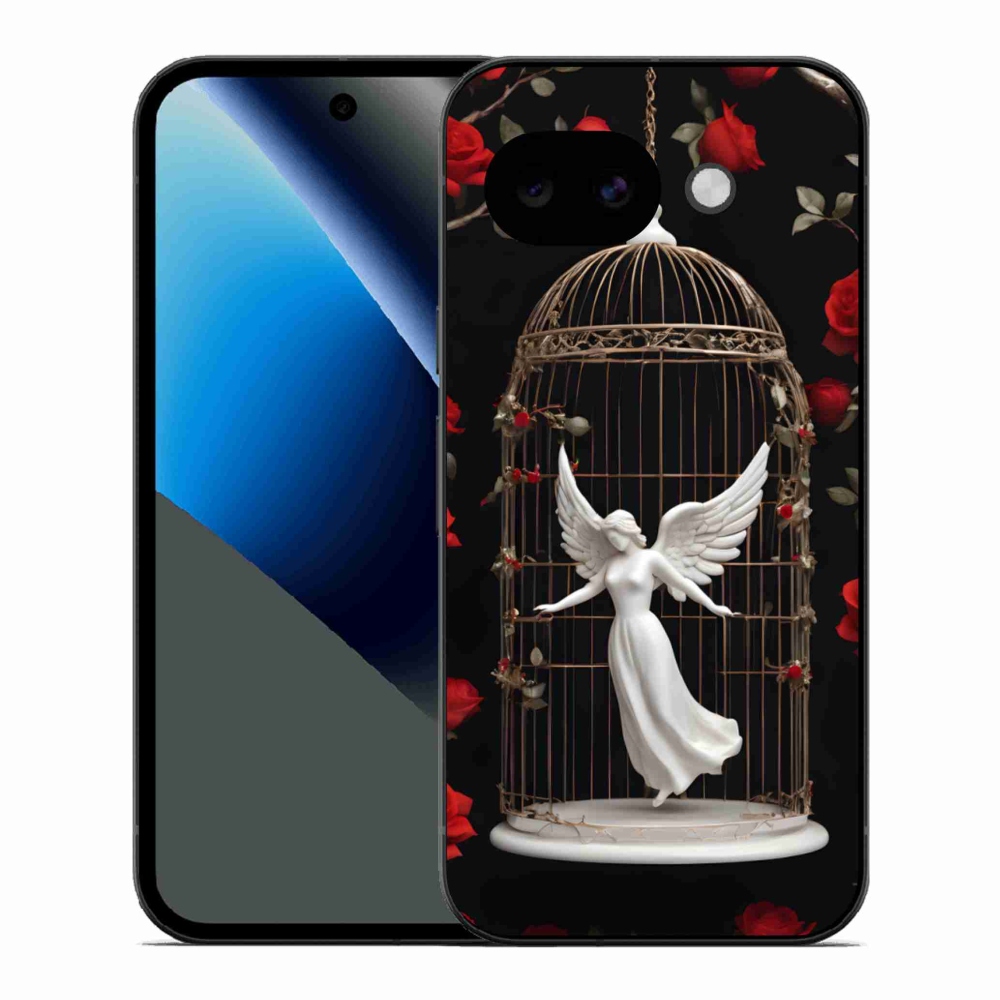 Gélový kryt mmCase na Google Pixel 10a - uväznený anjel
