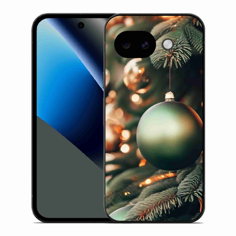 Gélový kryt mmCase na Google Pixel 10a - vianočné ozdoby 1