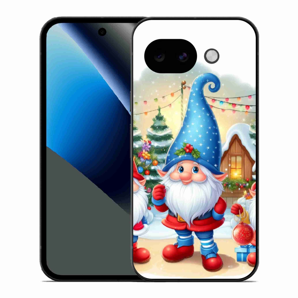 Gélový kryt mmCase na Google Pixel 10a - vianočné škriatkovia