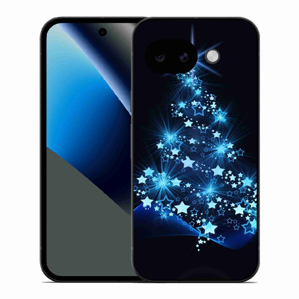 Gélový kryt mmCase na Google Pixel 10a - vianočný stromček