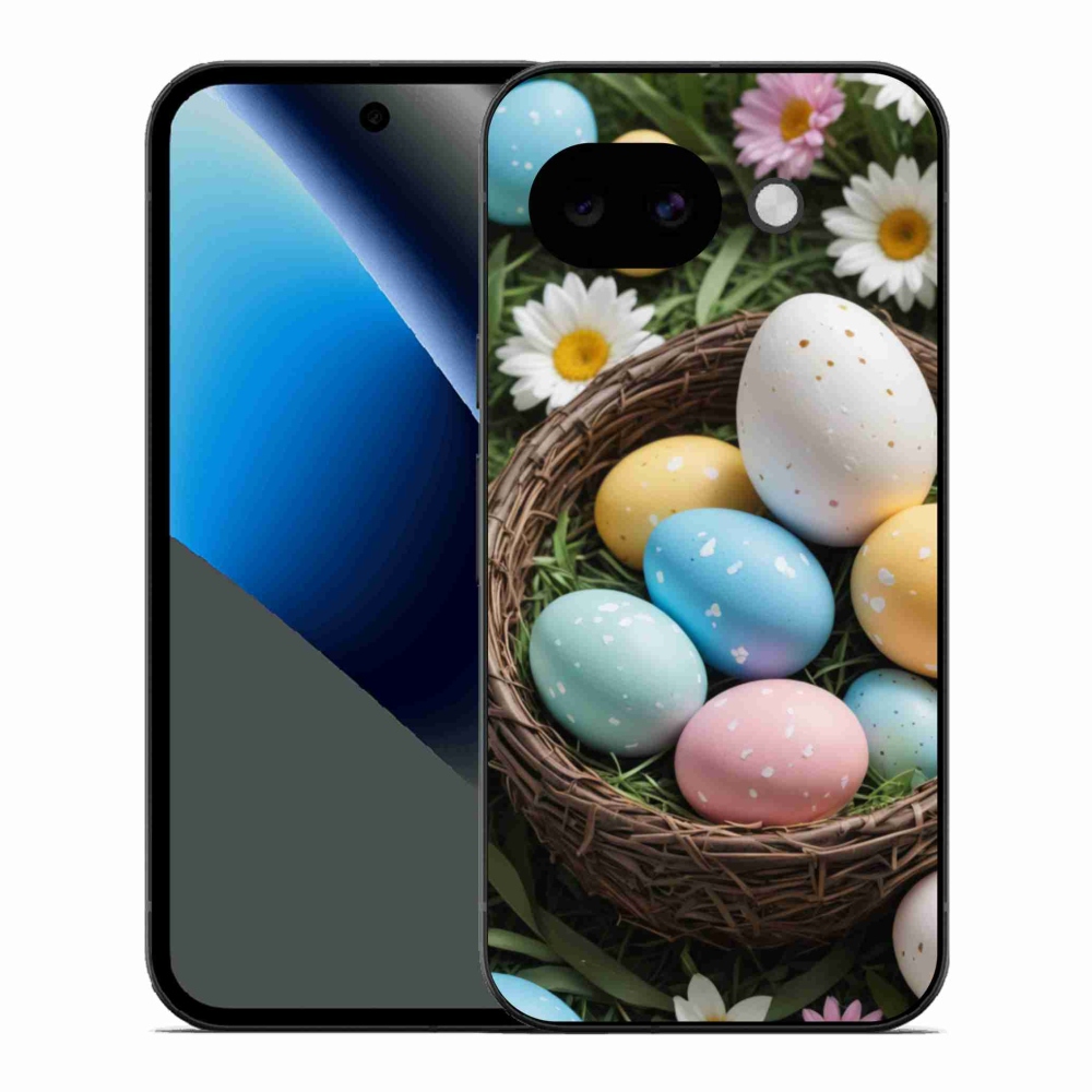 Gélový kryt mmCase na Google Pixel 10a - veľkonočné vajíčka 2