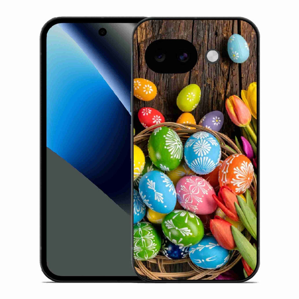 Gélový kryt mmCase na Google Pixel 10a - veľkonočné vajíčka