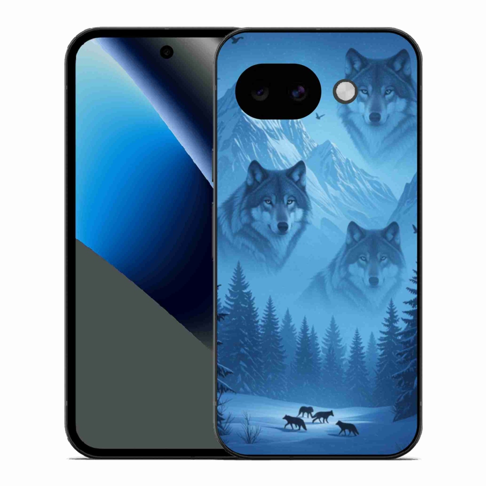 Gélový kryt mmCase na Google Pixel 10a - vlčia svorka