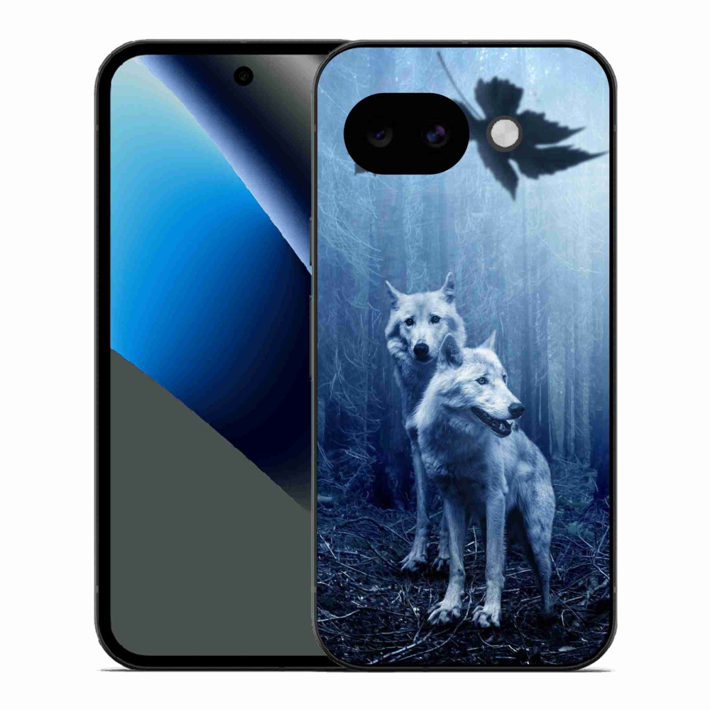 Gélový kryt mmCase na Google Pixel 10a - vlci v lese