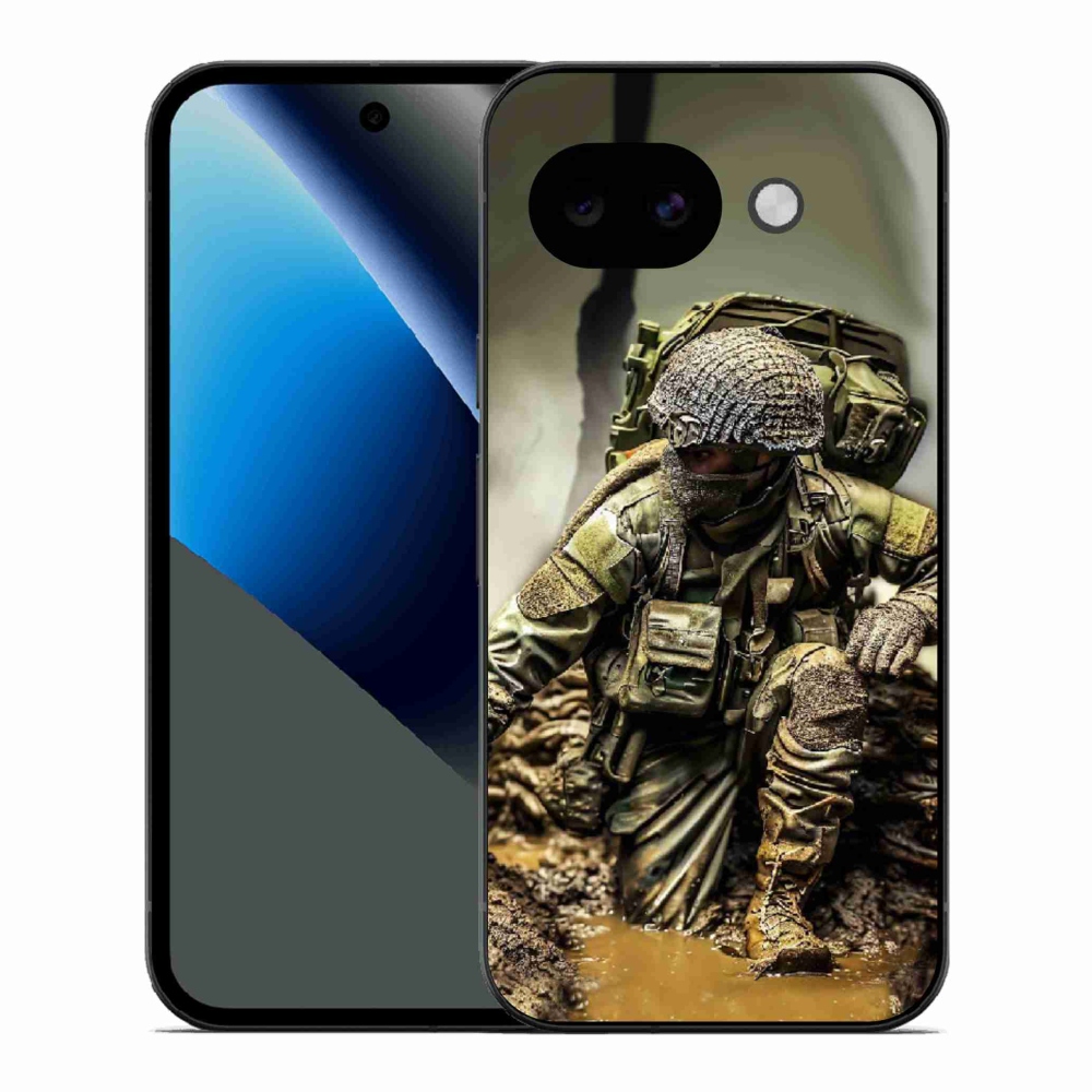 Gélový kryt mmCase na Google Pixel 10a - vojak