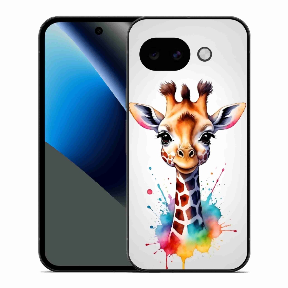 Gélový kryt mmCase na Google Pixel 10a - žirafa 1
