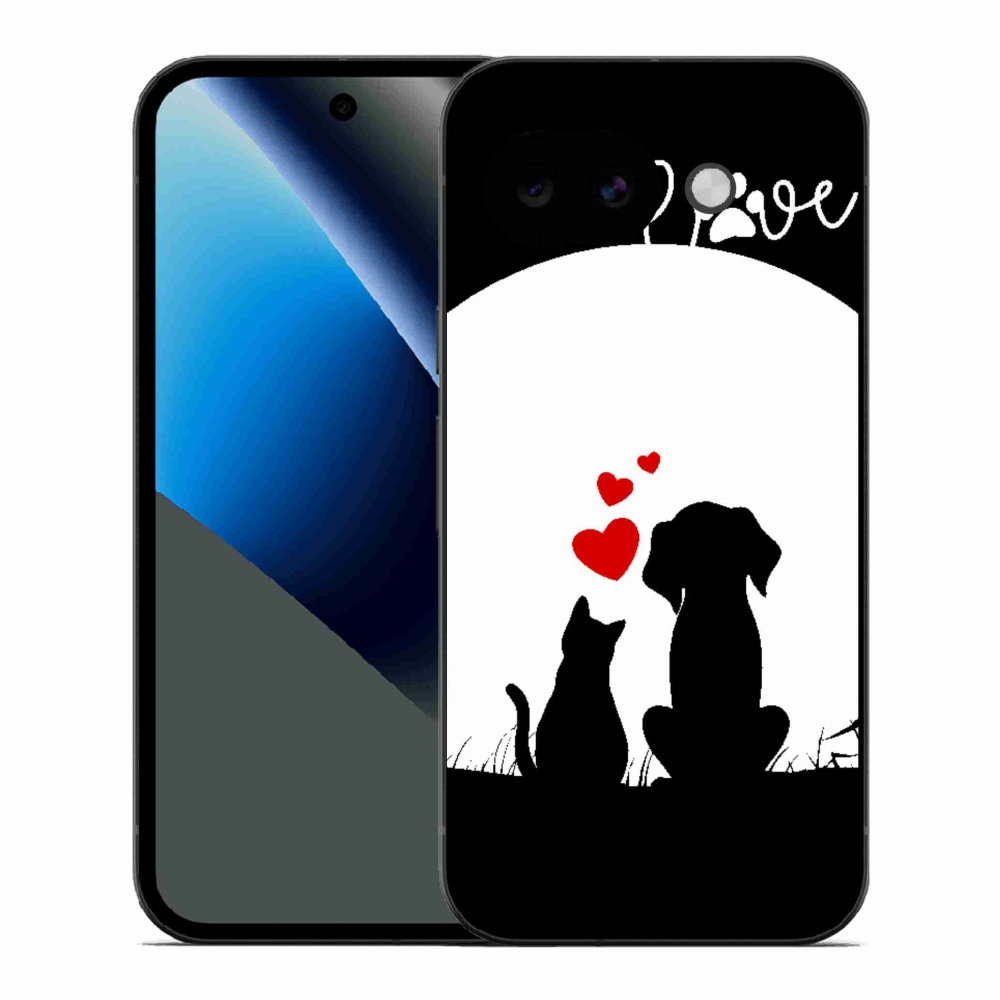 Gélový kryt mmCase na Google Pixel 10a - zvieracia láska