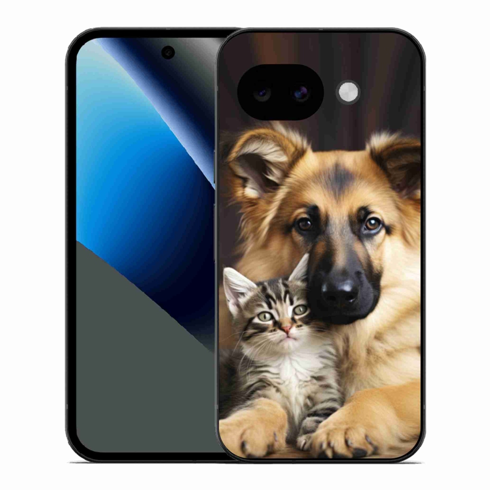 Gélový kryt mmCase na Google Pixel 10a - zvieracie priateľstvo