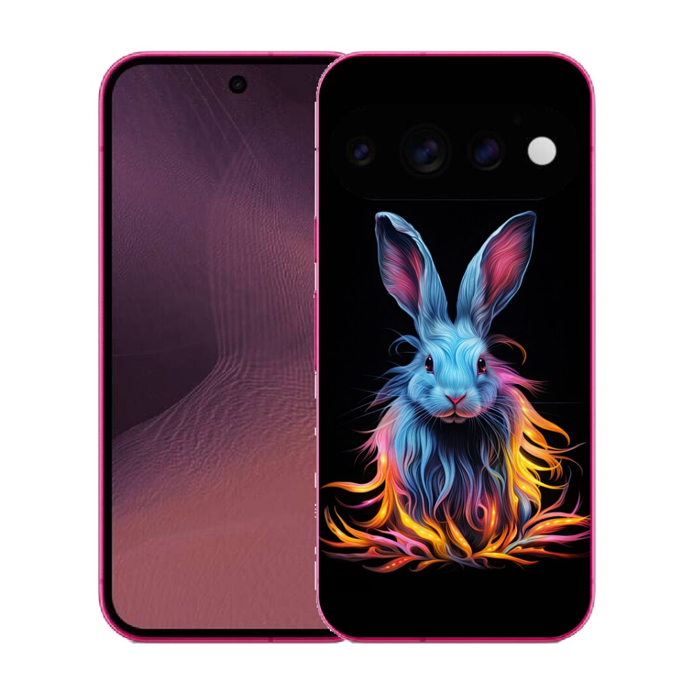 Gélový kryt mmCase na Google Pixel 11 - abstraktný zajac