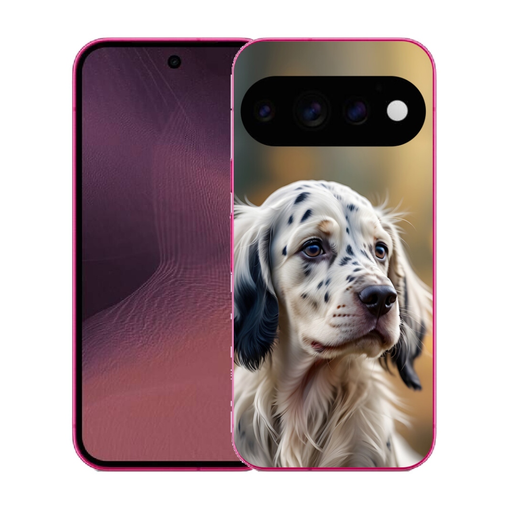 Gélový kryt mmCase na Google Pixel 11 - anglický seter