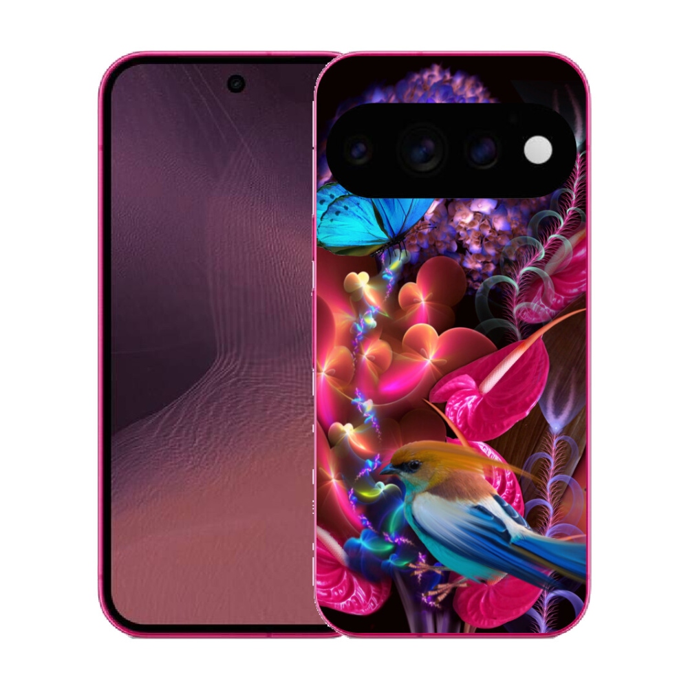 Gélový kryt mmCase na Google Pixel 11 - farebné kvety