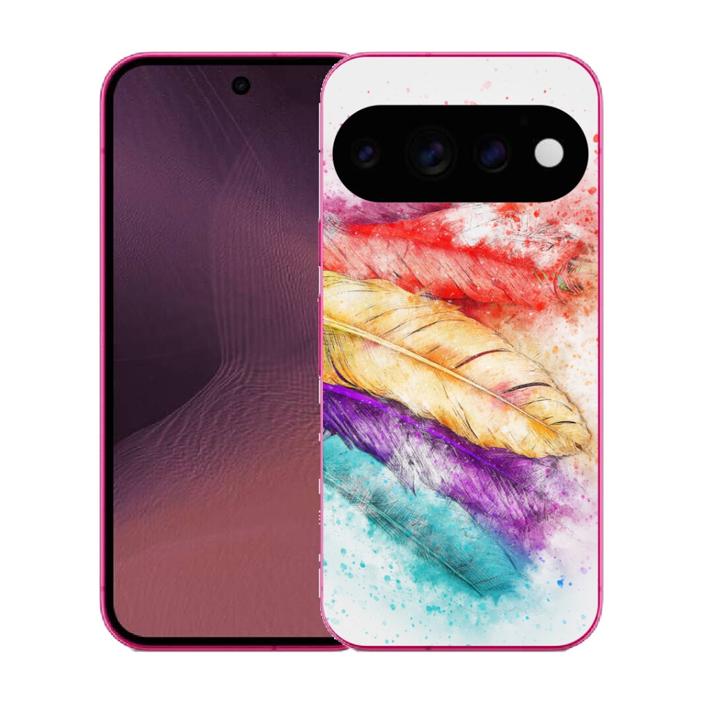 Gélový kryt mmCase na Google Pixel 11 - farebné perie