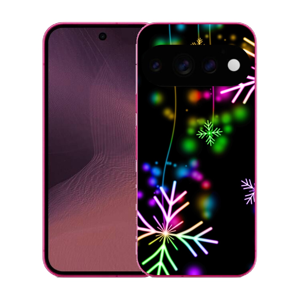 Gélový kryt mmCase na Google Pixel 11 - farebné vločky
