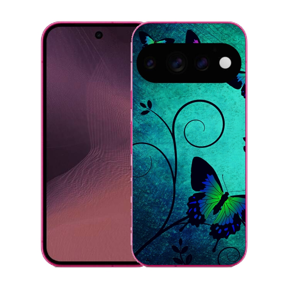 Gélový kryt mmCase na Google Pixel 11 - farební motýle