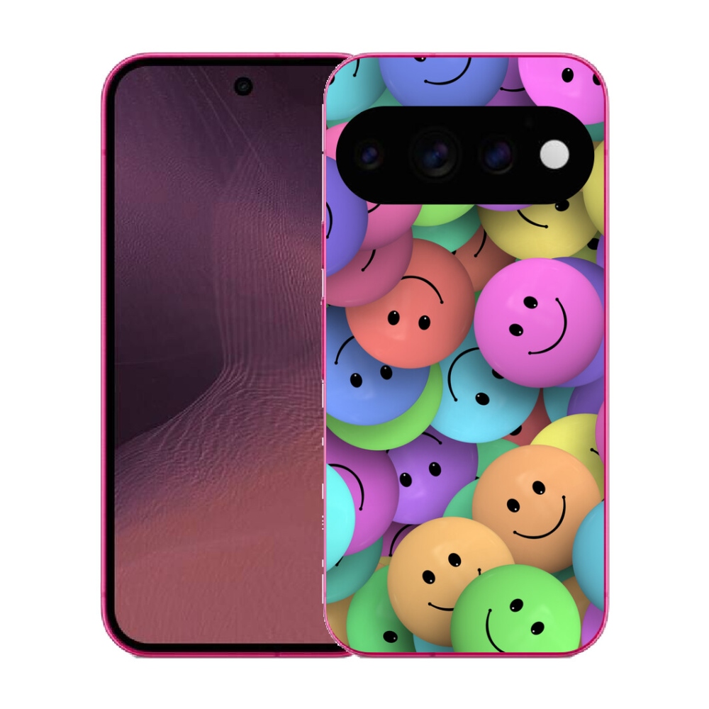 Gélový kryt mmCase na Google Pixel 11 - farební smajlíci