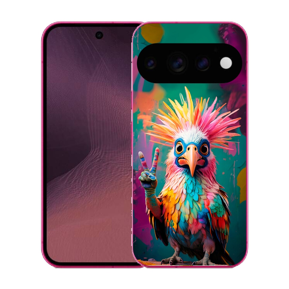 Gélový kryt mmCase na Google Pixel 11 - farebný rebel
