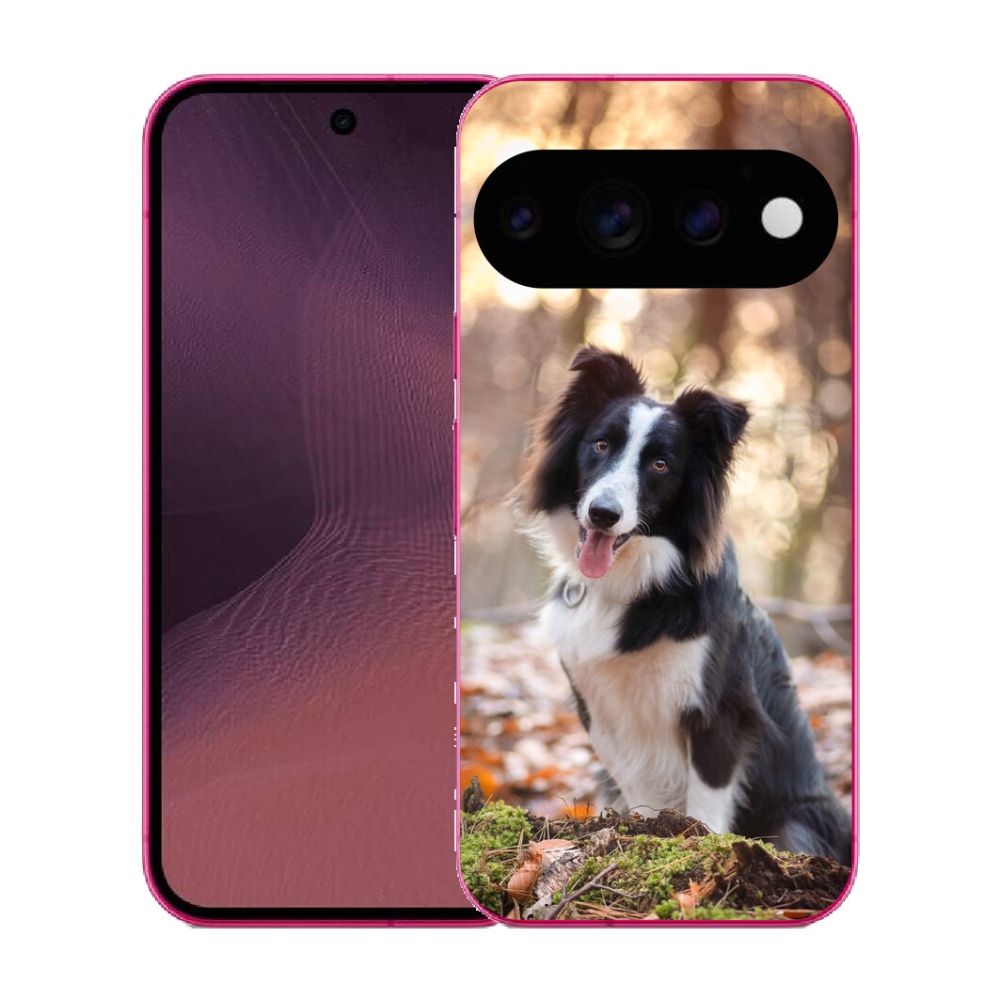 Gélový kryt mmCase na Google Pixel 11 - border kólia 1