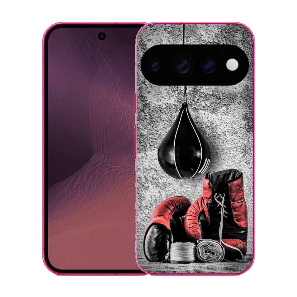 Gélový kryt mmCase na Google Pixel 11 - boxovacie vrece a rukavice